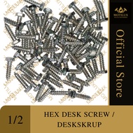 HEX DESK SCREW HEX DESK SCREW/ SIZE 1/2