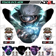 Winshield HONDA PCX 160 visor Sticker NEW Cool SASUKE Image (024)/NARUTO Image Winshield Sticker/Cartoon Winshield Sticker/Cool Picture Winshield Sticker/visor Sticker/ HUKAGE