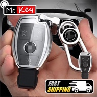 【Mr.Key】Soft Tpu Car Key Case Auto Key Protector Cover For Mercedes Benz A180 A200 A260 w214 w211 A 