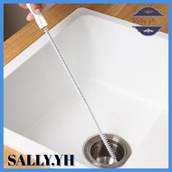 SALLY.YH 1pc Dredging Brush Bathroom Flexible Cleaner Drain Cleaner Hair Sewer
