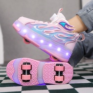 2025 Four-Wheel Heelys Children Skates Primary and Secondary School Students Adult Two-Wheel Skate S