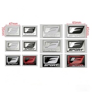 F-SPORT Car Sticker Suitable for Lexus Lexus Car Logo Trunk Tailgate Modified ABS Fender Sticker
