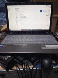 零件機ACER宏碁(NBC6龍)Aspire 5750  15.6吋 i5-2410M筆記型電腦