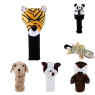 [whfashionkk] Novelty Animal Sports Golf Club Headcover  for 460 cc/ Wood Driver - 6 Characters