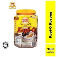 Kluang Coffee Cap Televisyen Kopi-O Kosong 100 sachets