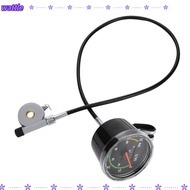 WATTLE Mechanical Bike Computer, KPH Display Easy Installation Analog Speedometer, Durable Bike Acce