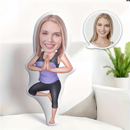 ✈◇Yoga fitness styling custom pillow suitable for yoga enthusiasts couples' birthdays Christmas Than