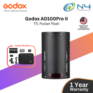 Godox AD100Pro / AD100Pro II 100Ws TTL 2.4G HSS 1/8000s Pocket Flash Light 2600mAh Lithium Battery