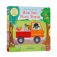 - BAA BAA BLACK SHEEP Imported book Sing Along With Me Push Pull Slide Board book educational music 