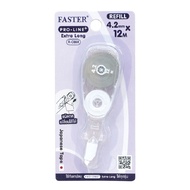 รีฟิลล์เทปลบคำผิด 4.2มมx12ม.  ฟาสเตอร์ R-C668