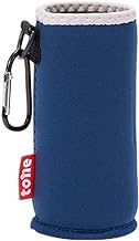 tone TC-26 Standing Bottle Cover, Hook, 11.8 fl oz (350 ml), Water Bottle Cover, Pet Bottle Cover, Handbag, Water Bottle, Insulated, Case Bottle, Pouch, Thermos, Zojirushi, Tiger, Thermos (Navy)