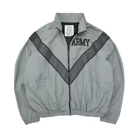 Red Tornado Army IPFU Jacket Reflective Windbreaker Loose Fit Amekaji Casual Coat