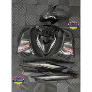 🇻🇳 COVERSET LC135 V2 V3 JUPITER MX HITAM YAMAHA LC 135 COVER SET SIAP TANAM STRIPE TANAM JUPITER MX 