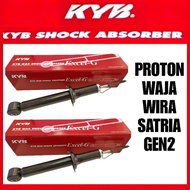 KYB PROTON WIRA , SATRIA , WAJA , GEN2 ALL SHOCK ABSORBER REAR GAS KYB GAS ORIGINAL KAYABA SUSPENSION CAR PROTON