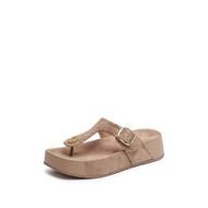 Staccato Womens Platform Wedges Sandals รองเท้าแตะผู้หญิง รองเท้าส้นตึก EF604