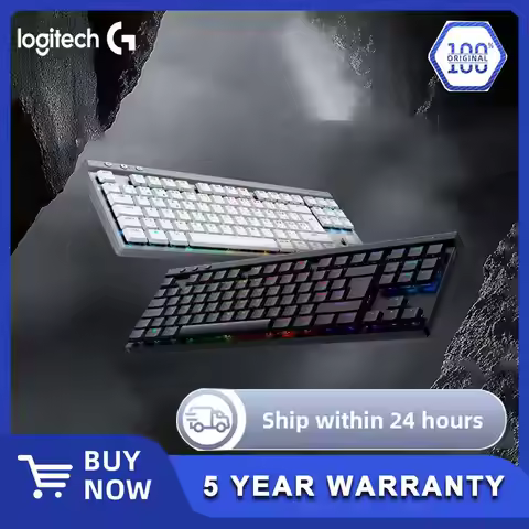 Logitech G515 TKL Wireless Keyboard with Short Keys Gaming Mechanical Type 3-Mode Computer Gaming Pe