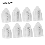 OAG12W 20PCS Fishing Lure Rattles, PVC Two Sizes Bait Weight Rattles, Durable with Beads Multifuncti