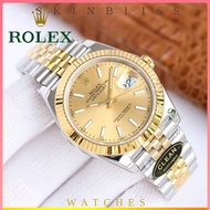 original 【Datejust】 Rolex Jam tangan Lelaki Automatik / Automatic Men's Watch 36mm diameter stainles