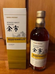余市威士忌Single malt Yoichi Woody &amp; vanillic 500ml