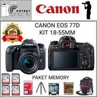 CANON EOS 77D KIT 18-135MM IS STM/KAMERA DSLR CANON EOS 77D KIT 18-135