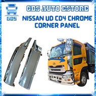 GBS TRUCK Nissan UD CD4 Chrome Corner Panel 1 Pair (2 Pcs) Heavy Duty Truck Spare Part Premium OEM R