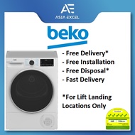 BEKO B5T4923RW 9KG WHITE FRONT LOAD HYBRID 2.0 HEAT PUMP DRYER