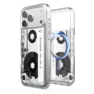 elago Cassette Tape Monthly Case iPhone 17 Air 17 Pro 17 Max Hybrid MagSafe Special Edition Vintage