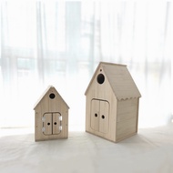 Montessori Baby Busy Board DIY Accessories Solid Wood Base Busy House Early Education Toys for Child