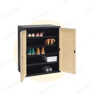 🇲🇾 Optimus Waterproof Plastic PVC Shoe Shelf Rack Cabinet Cupboard Outdoor Almari Rak Kasut Plastik 