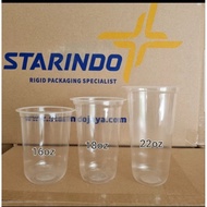 STARINDO BRAND 22 OZ OVAL PLASTIC CUP 9.5 grams