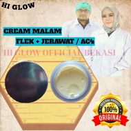 Cream Malam - Cream Flek Dan Jerawat ( AC4 ) Hi Glow Skin Care Original