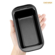 Chefmade Wk116259 - Loaf Pan 6 Inch Black Square Bread Cake Pan Free Shipping