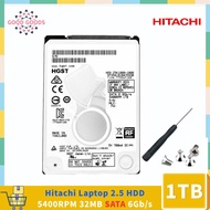 HITACHI/HGST Laptop 2.5 HDD 1TB HTS541010A7E630 5400RPM 32MB SATA 6Gb/s 7mm Internal Notebook Hard D