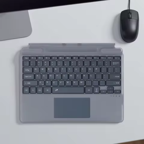 Bluetooth Keyboard For Microsoft Surface Pro 8/9/10/11/X,Detachable Type Cover Rechargeable Keyboard