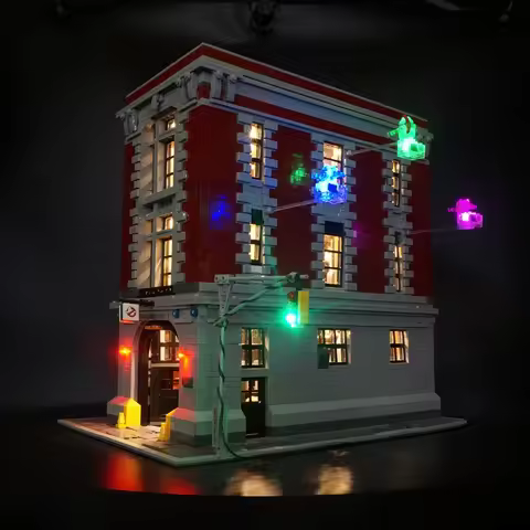 EASYLITE LED Light Set For 75827 Ghostbusters Firehouse Headquarters Blocks Bricks Only Lighting Kit