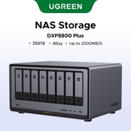 UGREEN NASync DXP8800 Plus 8-Bay Desktop NAS, Intel i5 1235u 10-Core CPU, 8GB DDR5 RAM, 128G SSD, 2 