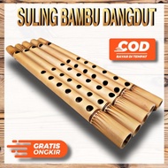 [ Terlaris ] Seruling Bambu Dangdut ( Suling Mainan ) suling latihan