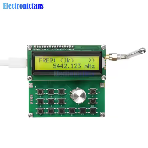 DC 4.5V-5.5V 35MHz-4400MHz RF Signal Generator Adf4351 Signal Source Module Type C