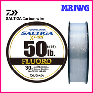 MRIWG 2022 DAIWA ใหม่เอี่ยม SALTIGA FLUORO 8LB 10LB 16LB 12LB 20LB 50LB ฟลูออโรคาร์บอนลวดเรือธงด้านห