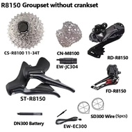 Shimano ULTEGRA R8150 Di2 Rim Brake Electronic Groupset 2x12S R8150 Front Rear Derailleur Cassette D