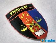 STIKER PROPAM POLRI POLISI PREMIUM