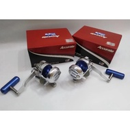 ACCURATE DAUNTLESS REEL DX2-400 / DX2-500 / DX2-600 (2 Speed) TWIN DRAG BC Baitcasting Overhead Narr