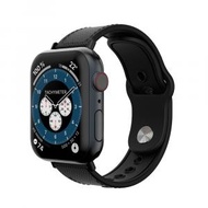 JTLEGEND - Apple Watch Series (42/44/45/49mm) Matrix 防潑水錶帶 - 黑