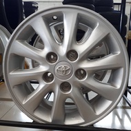 ล้อแม็กซ์ติดรถ 6x15/5รู 114.3 โตโยต้า อิโนว่า ***ราคาต่อวง***