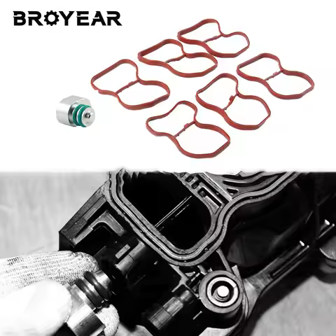 Broyear High Quality For 2.0 TFSI engines Swirl Flap Flaps Plug repair Kit for BMW N57 N57S E90 E91 