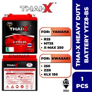 【100% ORIGINAL】THAI-X YTZ8 Motorcycle Battery/ Bateri Motor Sirim For Xmax250/ Mt25/ R25/ Rebel500/ 