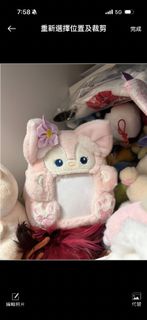 Disney迪士尼樂園duffy and friends玲娜貝兒LinaBell 透明造型零錢包吊飾（有牌）