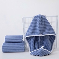 Super Absorbent Wave Woven Fur Hair Cap - Quick-Dry Cotton Hair Towel Made in China