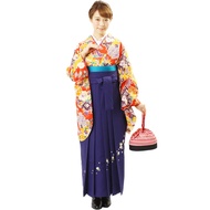 Fuuka-Kimono Women Embroidered Hakama Skirt Single Item Andon