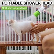 Silicone Pet Shower Head Portable Cleaning Shower Head Outdoor Silicone Pet Shower Head Cross-Border